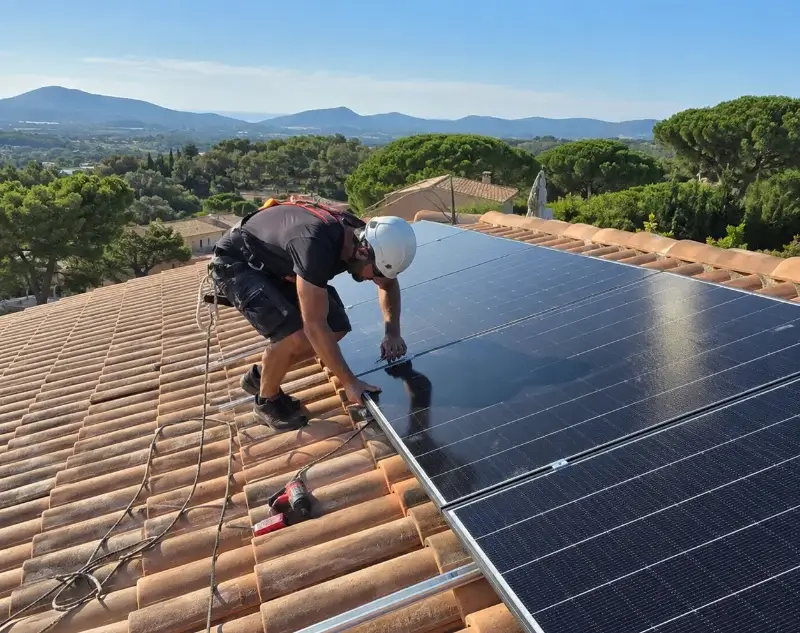 Installateur panneaux solaires Cormoranche-sur-Saône — pose photovoltaïque sur toiture